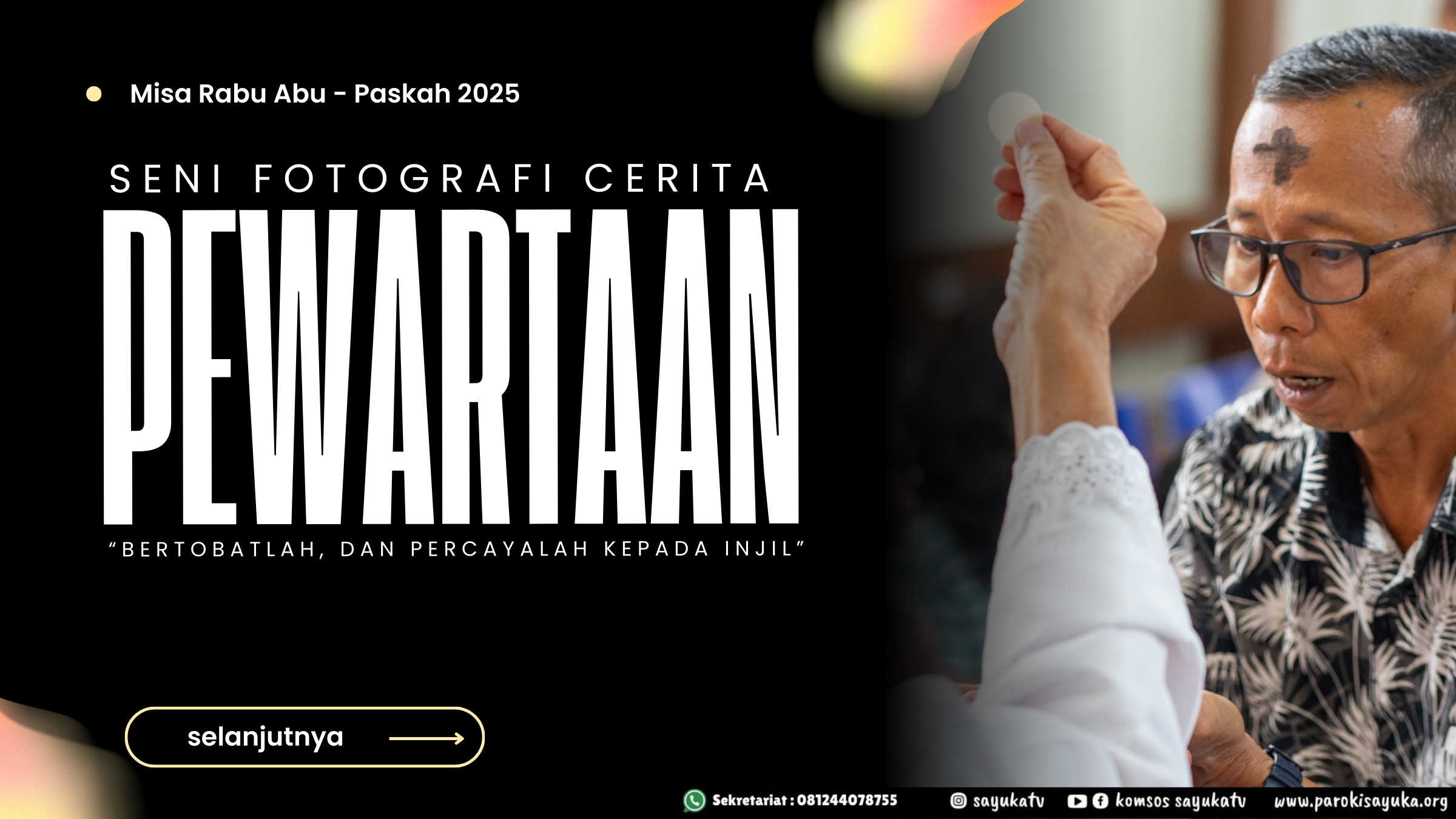 Paskah 2025 - Misa Rabu Abu | 5 Maret 2025 | Paroki-Stasi-Kapel